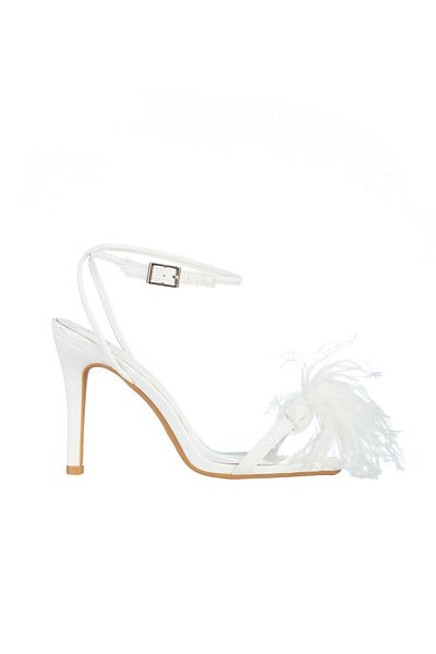 Kalapod Women's white sandals made of organic leather Jonie