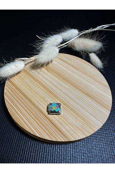 Mutenaura Stainless Steel Nomination Charm