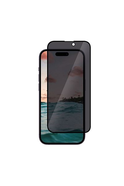 Cellara CELLARA 3D PRIVACY GLASS SCREEN PROTECTION FILM FOR IPHONE 14 PRO MAX - BLACK