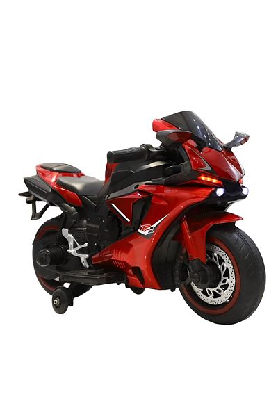 rexa 12V Electric Ride-On Motorcycle for Kids – Battery Operated with 1 Motor