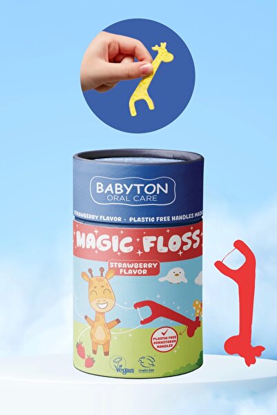 BABYTON Çocuklar Için Diş Ipi