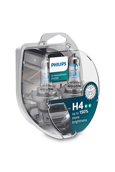 Philips Becuri faruri X-tremeVision Pro H4, cu 130% mai luminoase