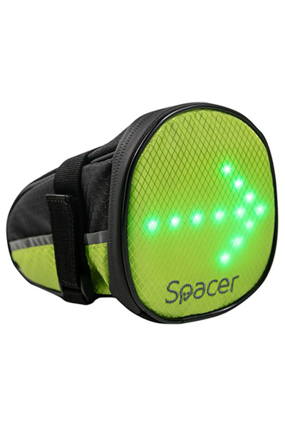 Spacer GEANTA BICICLETA CU SEMNALIZARE LED