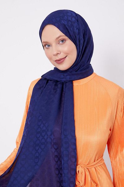 Bijutek Levidor Ring Pattern Jacquard Janjan Shawl