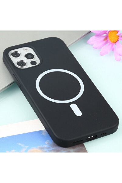 BLACK Θήκη συμβατή με Apple iPhone 13 PRO MAX Σιλικόνη TPU Λεπτή Αντικραδασμι...