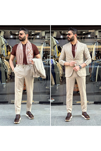 Score Michail İtalyan tasarım altüst takım elbise