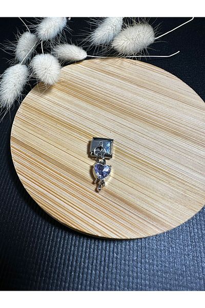 Mutenaura Stainless Steel Nomination Charm