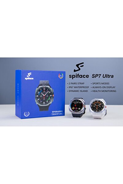 Marka Aksesuar SP7 ULTRA 2 KORDONLU BİLDİRİM GÖRME SESLİ KONUŞMA İOS-ANDROİD ...