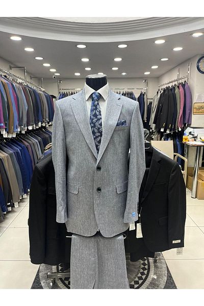 Querinca Linen Suit