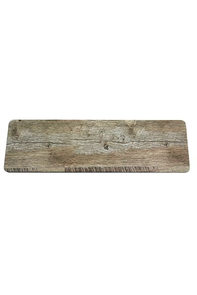 Raki Culinaro melamine serving platter wood imitation GN-2/4 53x16.5cm