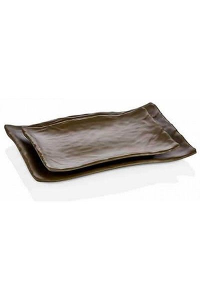 Raki Rectangular melamine platter KNAKI RAKI 23.6x34.1x3.3cm