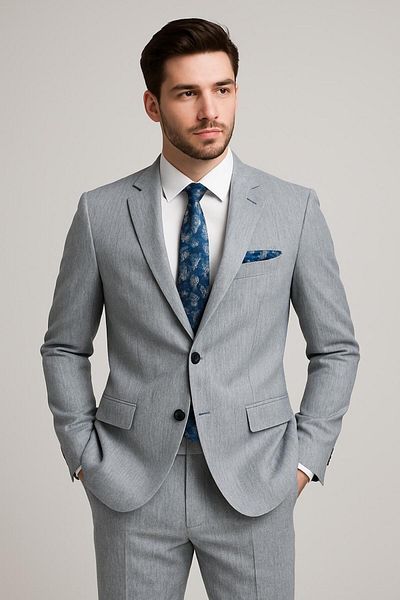 Querinca Linen Suit