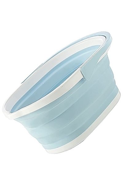Bukate Silicone Foldable Bucket, with Plastic Handle, 15L, Pink, Bukate®