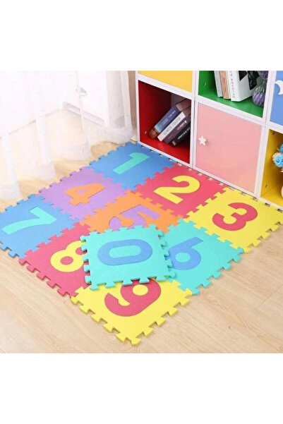 OEM Covoraș puzzle din spumă cu numere pentru copii, antiderapant, termoizola...