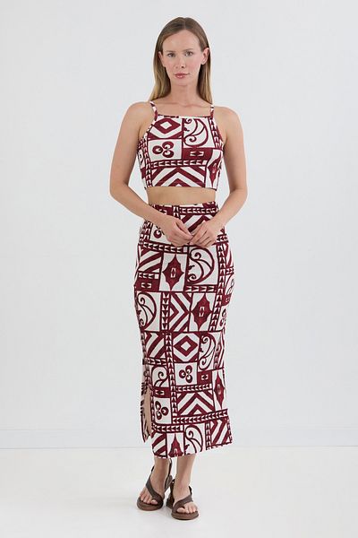 Fulla Moda Bürümcük Fabric Patterned Set of 2