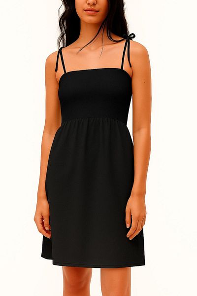 HAKKE Gipe Detailed Strap Dress