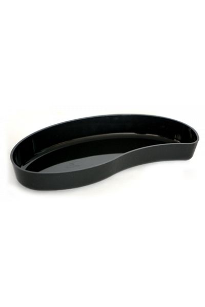Raki Culinaro black polycarbonate platter 21x45x6.5cm