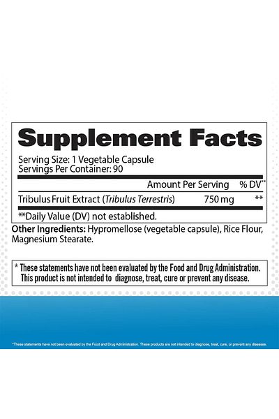 GAT SPORT Tribulus, Performance Enhancer, 90 Caps, 90 Servings