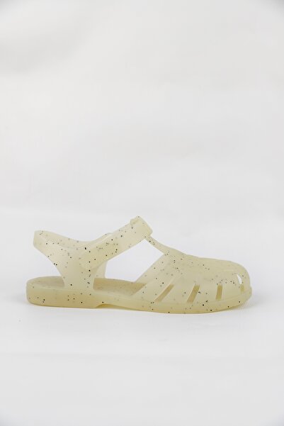 IGOR Igor 30-34 Numra Intermediate Classica V.Black Glitter Sandals - Cream