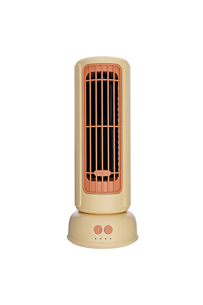 Wexta Ws-JAF23 Sarı Usb Taşınabilir Şarjlı El Ve Masaüstü Soğutucu Fan Pervane Vantilatör