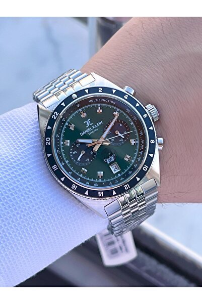 Daniel Klein Men's Wristwatch Fg.13994.3 with Inner Functions Active 30 Mt Water Resistant 2 Years Warranty