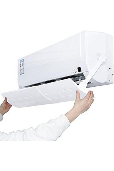Biki Retractable Air Conditioner Air Deflector, Universal Adjustable Air Conditioning Deflector A