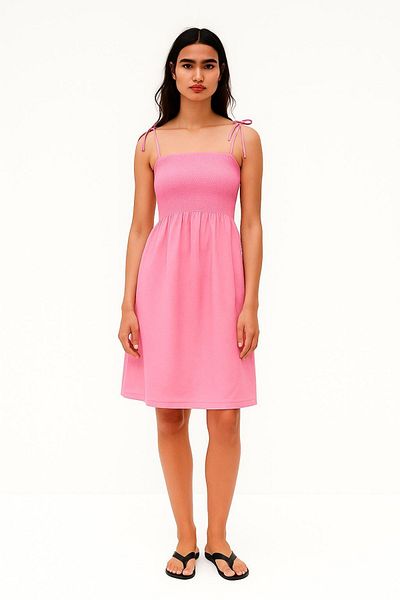 HAKKE Gipe Detailed Strap Dress