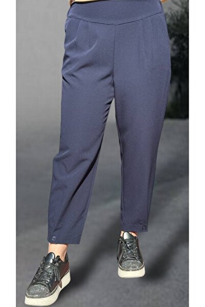 Sentez Victoria Paça Düğme Detaylı Pantolon 5574