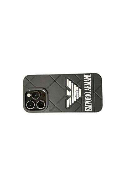 Emporio Armani Emporio Armani phone case, compatible with iPhone 16 PRO black