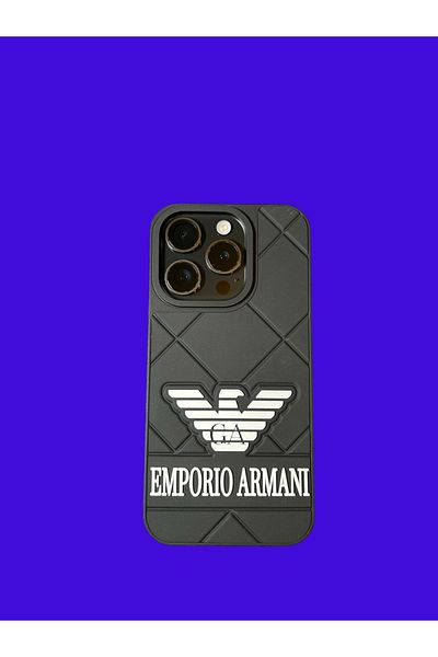 Emporio Armani Emporio Armani phone case, compatible with iPhone 13 PRO, black