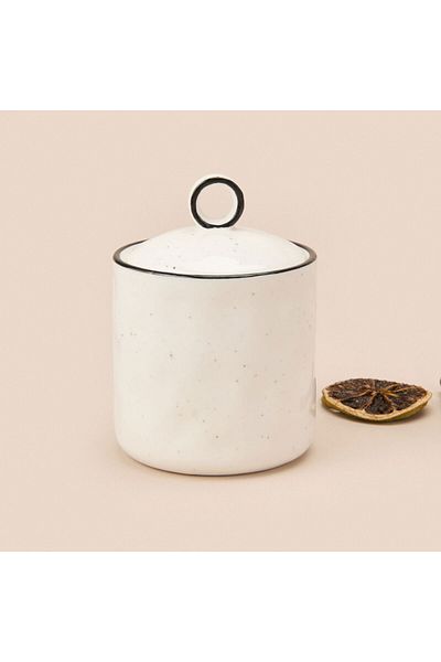 MATMEL 4-Piece Porcelain Spice Rack - White