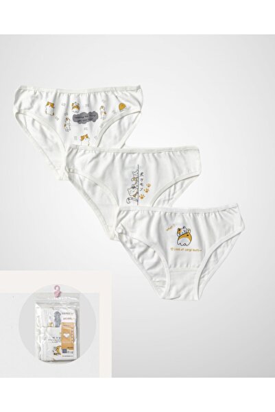 UMA Kids Antiallergic Girls Underwear Slip Set of 3