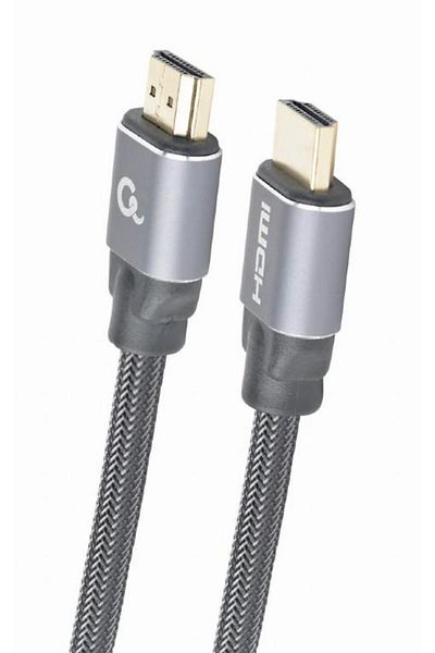 Gembird Cablu HDMI Gembird CCBP-HDMI-1M, premium, conectori auriti, rezolutie maxima 4K, 2 m (Negru)