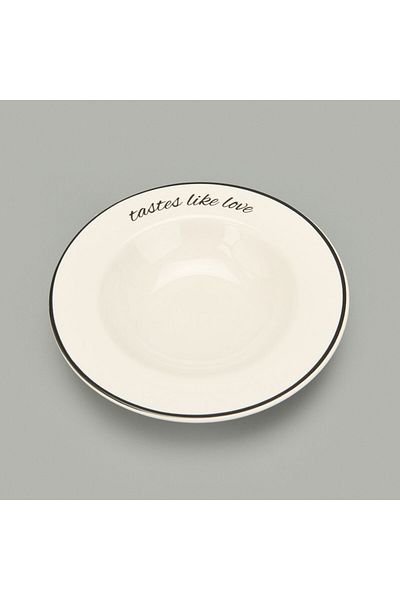 MATMEL Kitchen Tastes Like Love Pasta Plate - Colorful - 26 cm