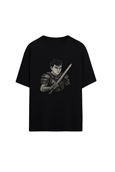 MAGORS تي شيرت GraffTee للجنسين من القطن ذو قصة مريحة وياقة دائرية مطبوع عليه...