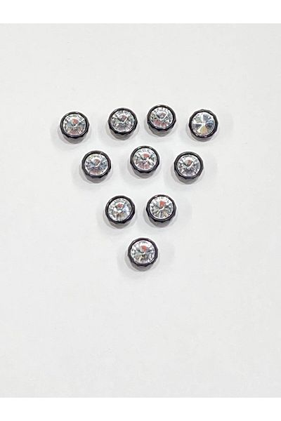karantuhafiye Blouse Button / Metallized Blouse Button / 2915 /10 Pieces Model 8
