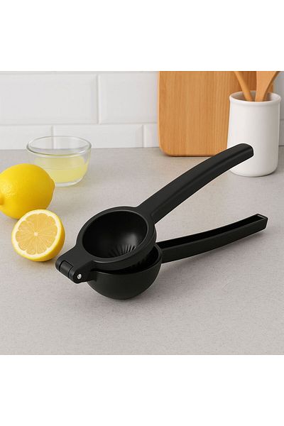 MATMEL Steel Lemon Squeezer - Black - 23X9 cm