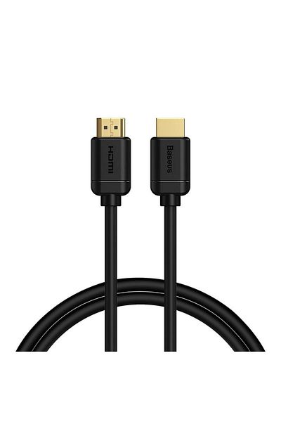 Baseus HDMI 2.0 cable, Baseus CAKGQ-A01, 4K 60Hz, 3D, HDR, 18 Gbps, 1 m, Black