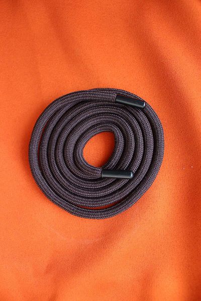 Assa Wood Tracksuit and Sweatshirt Hooded Rope 105 cm Round Lacing Dark Brown, 1 Piece