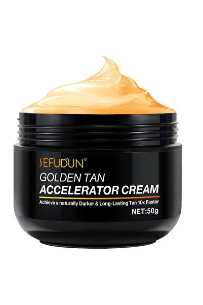 sefudun Cremă acceleratoare pentru un bronz de 10 ori mai rapid, efect intensificator, ingrediente 100%