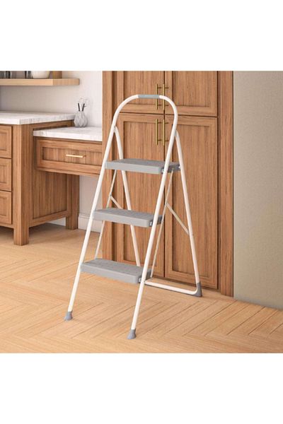 cosco 3-Step Steel Folding Slip-Resistant Step Stool