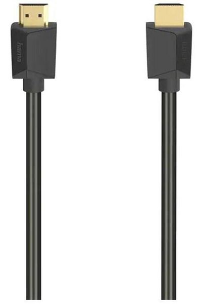 Hama Cable HAMA 205242, HDMI - HDMI, 2m, 8K HDR, gold plated (Black)