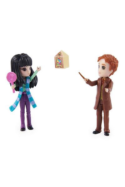 Harry Potter Harry Potter Playset - Magical Minis, Cho and George, 7.5 cm