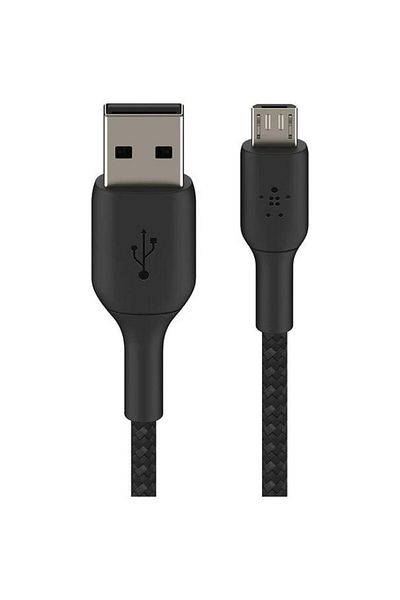 Belkin Cablu Belkin BOOST CHARGE Micro-USB catre USB-A, impletit, 1M, Negru