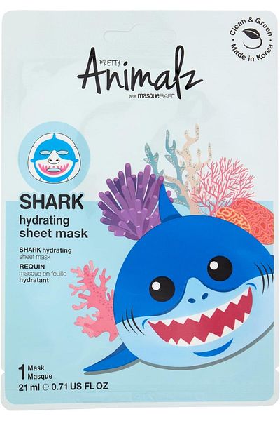 MasqueBAR masque BAR Pretty Animalz Shark Sheet Mask (Pack of 1)