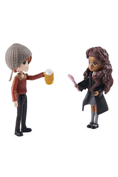 Wizarding World Harry Potter Playset - Magical Minis, Ron and Parvati