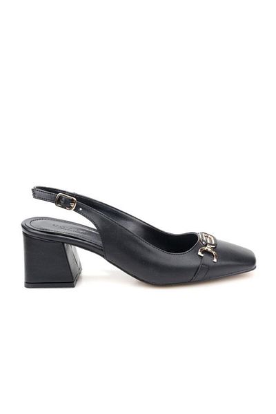Papuçcity Ony 03291 Women's Open Back Heeled Shoes