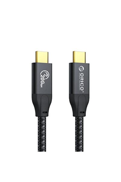 Orico Καλώδιο USB Orico CM32 100W USB Type-C - USB Type-C 1m, Μαύρο