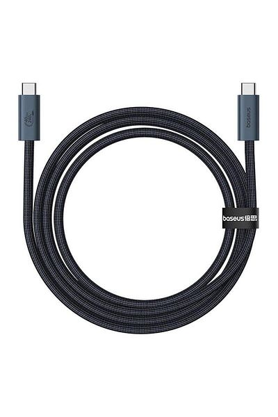 Baseus Data cable, Baseus P10311803111-00, 240 W, 1 m, Type C (Black)