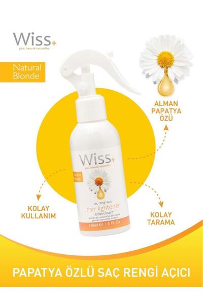 Wiss Papatya Özlü Saç Rengi Açıcı Sprey 150ml